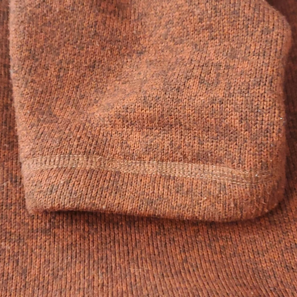 The North Face men sweatshirt pullover 3/4 zipper size L